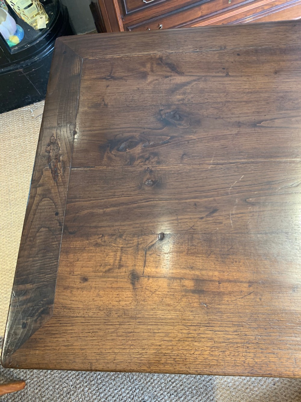 Farm house table Chestnut  View V