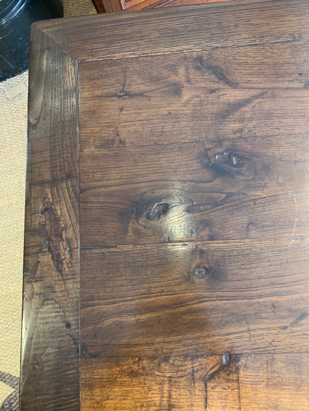 Farm house table Chestnut  View VI