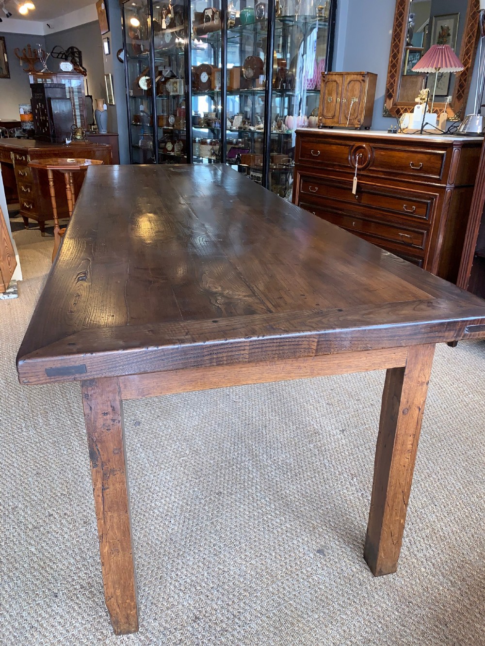 Farm house table Chestnut  View X