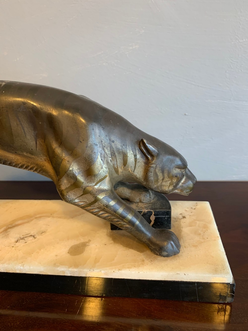 Art Deco Spelter Tiger  View VII