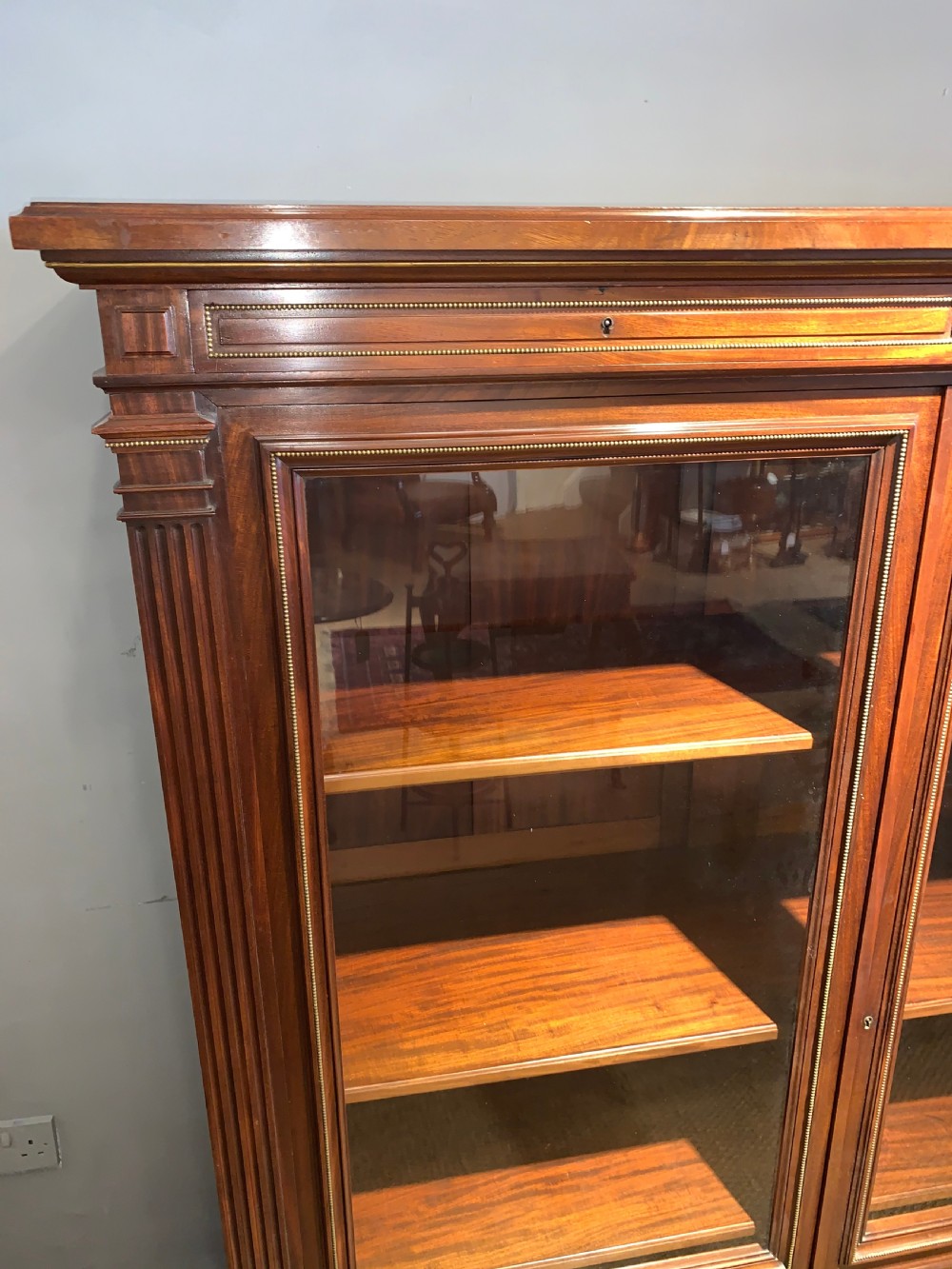 Mahogany bookcase  View II