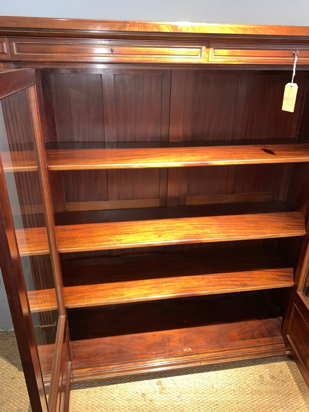 Mahogany bookcase  View VII