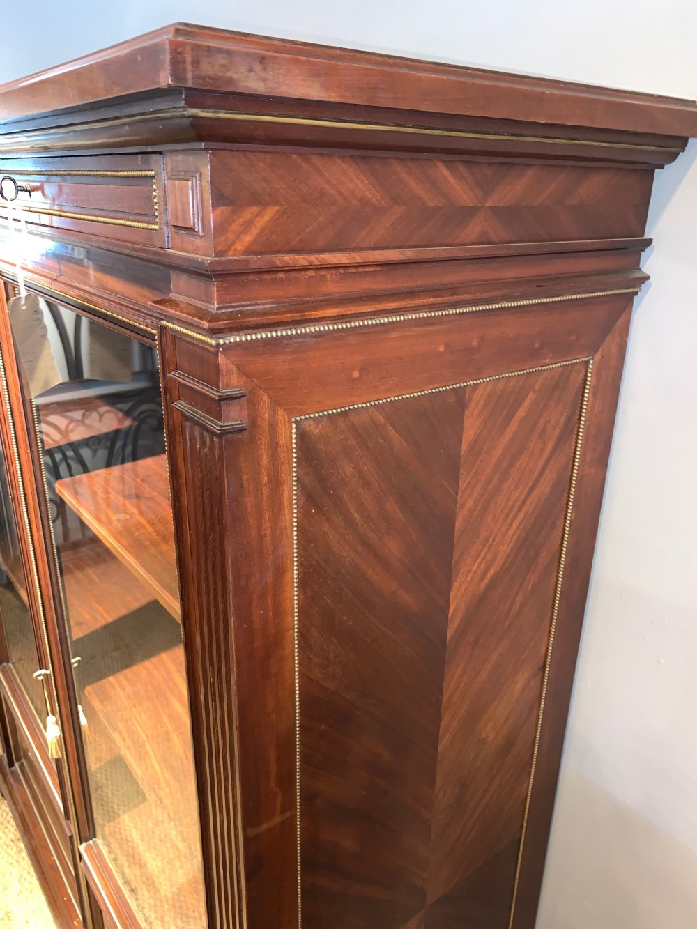 Mahogany bookcase  View VIII