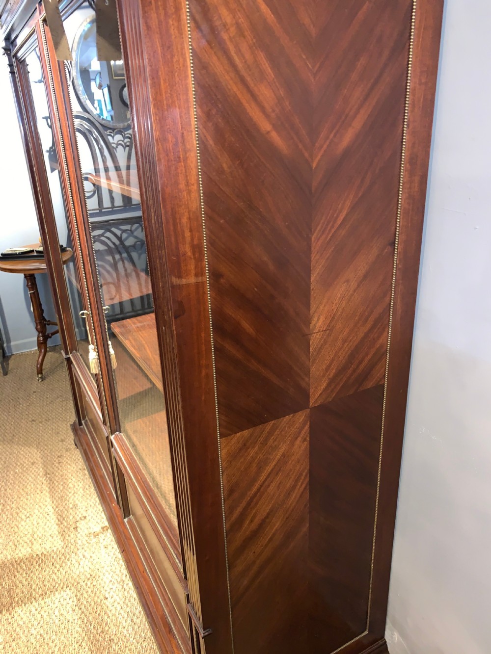 Mahogany bookcase  View IX