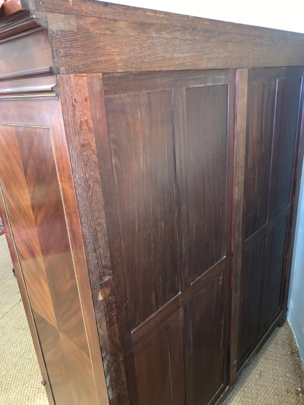 Mahogany bookcase  View X
