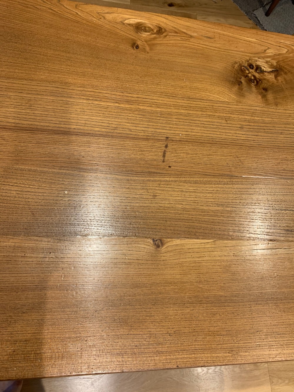 Farmhouse table Elm 230 cms long  View VIII