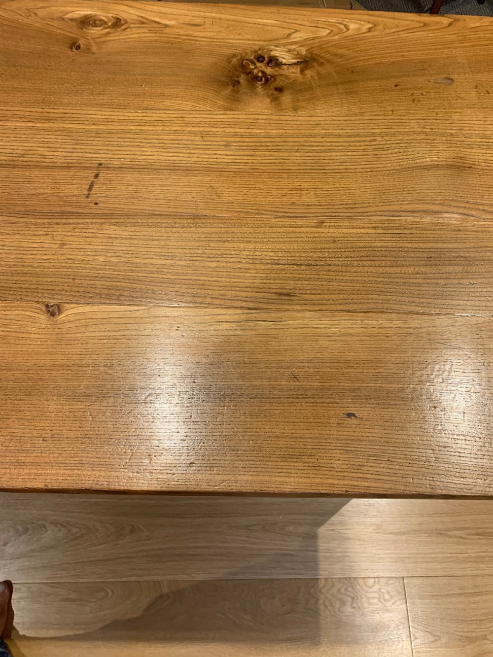 Farmhouse table Elm 230 cms long  View X