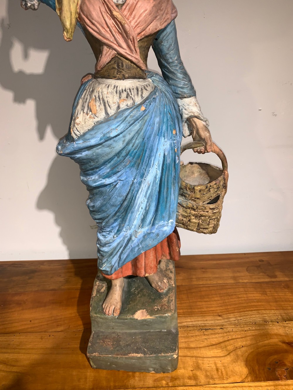 Large terracotta figure  View III