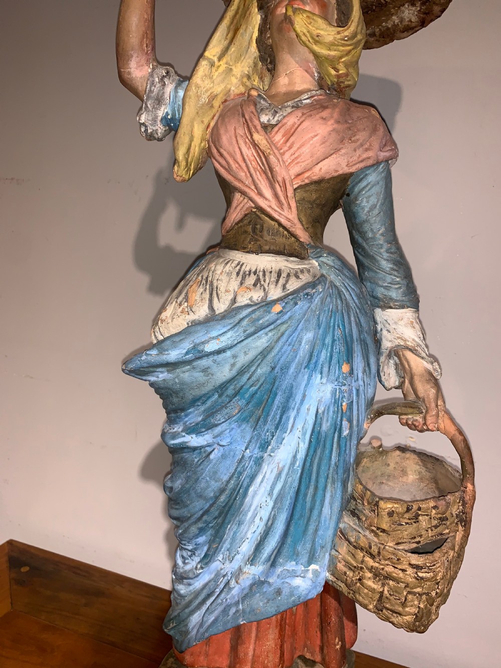 Large terracotta figure  View IV