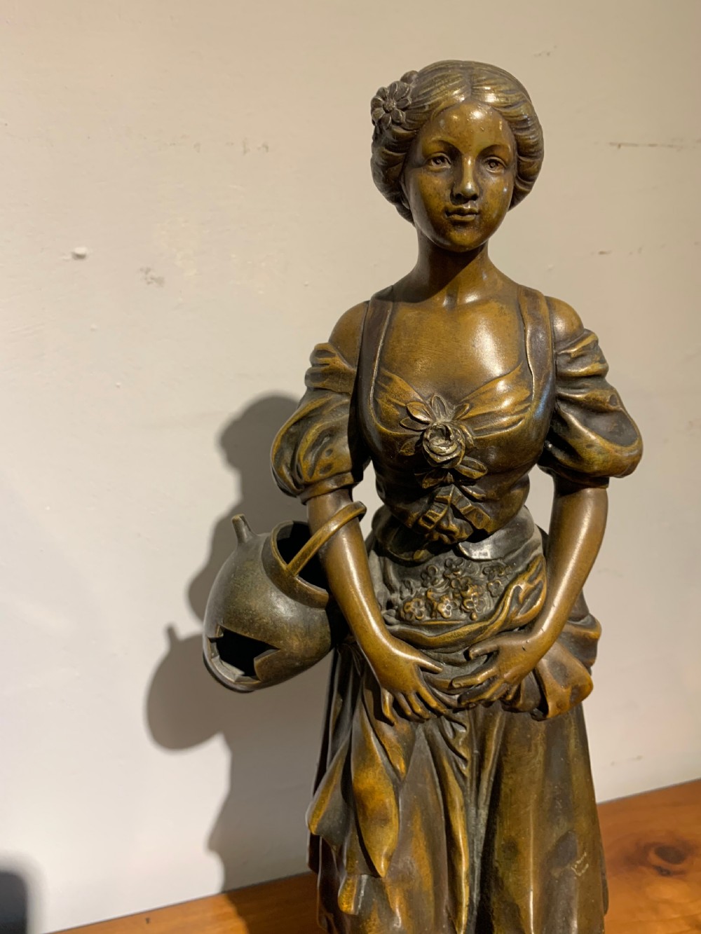 Spelter Figure of a water carrier   View IV