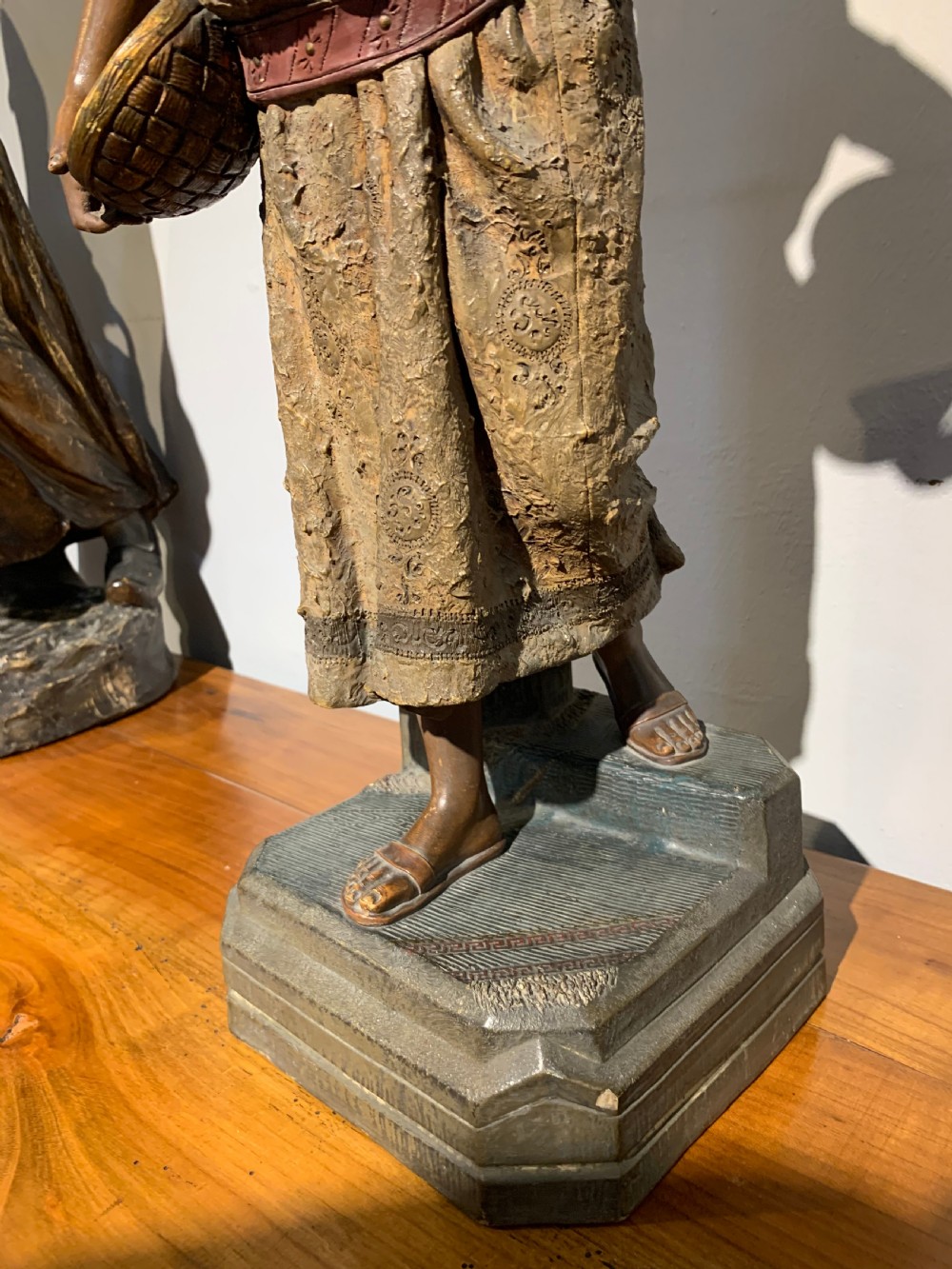 Large terracotta figure  View IV
