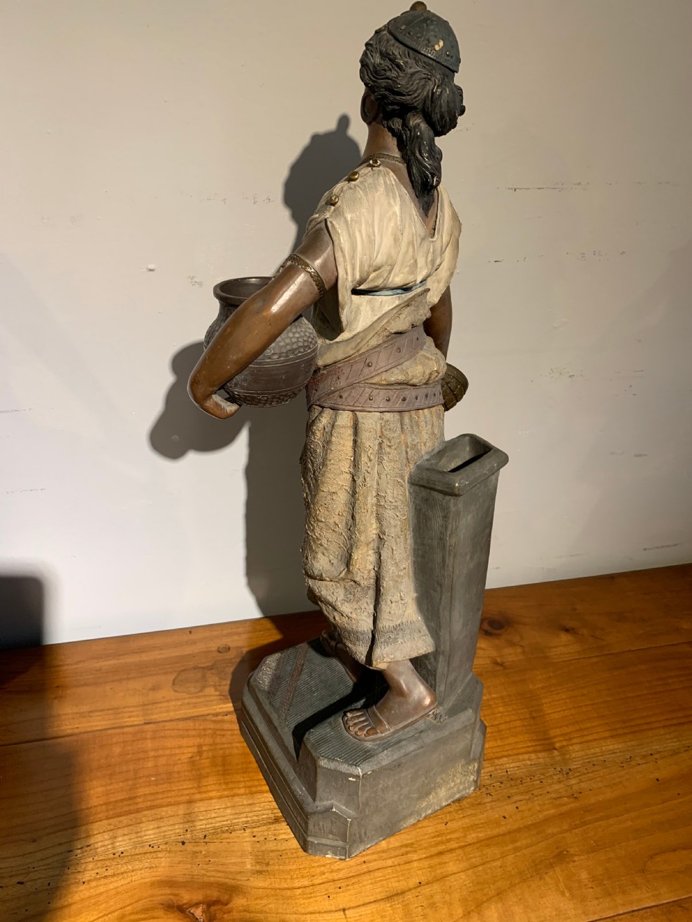 Large terracotta figure  View V