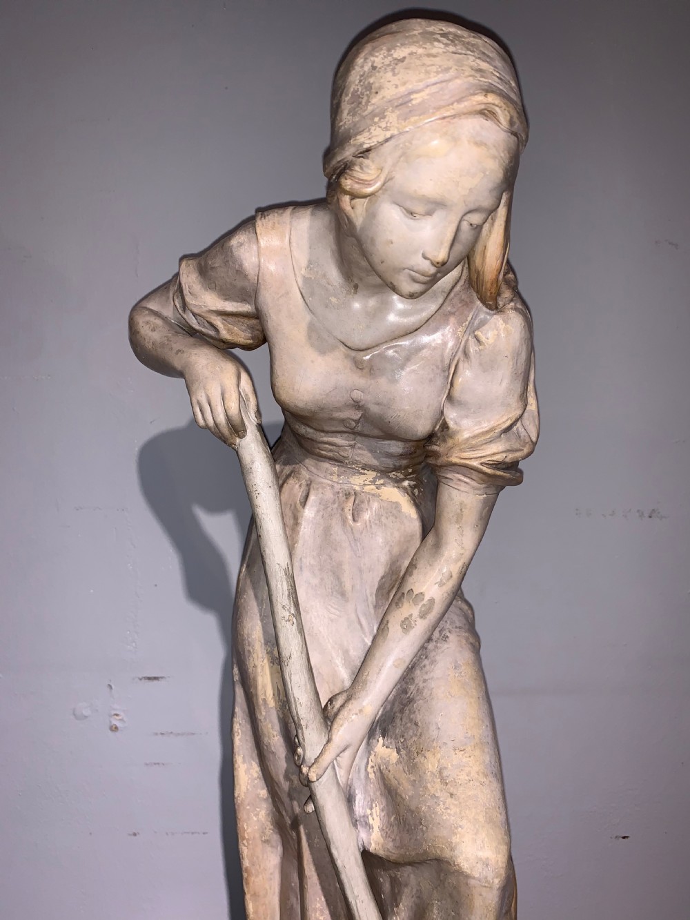 Large terracotta figure by Frederic Goldscheider View III