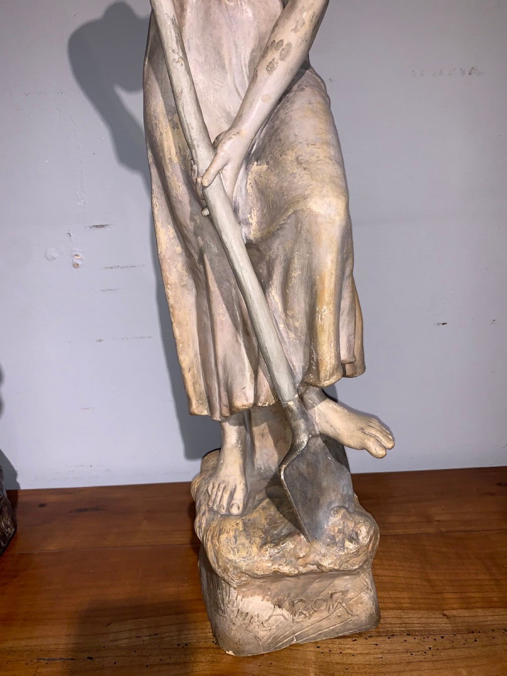 Large terracotta figure by Frederic Goldscheider View IV