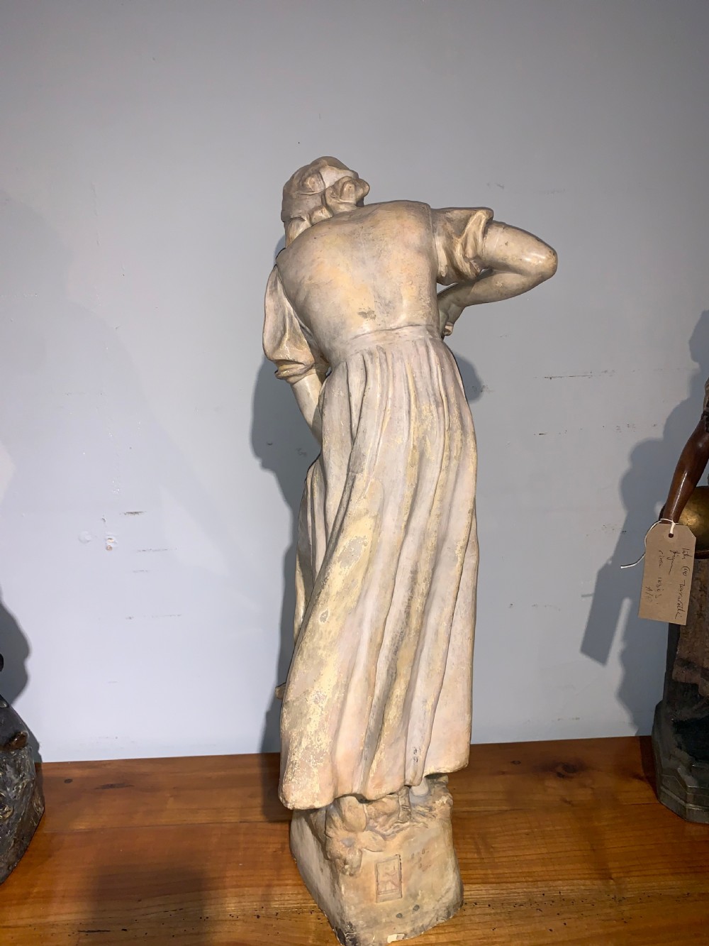 Large terracotta figure by Frederic Goldscheider View VII