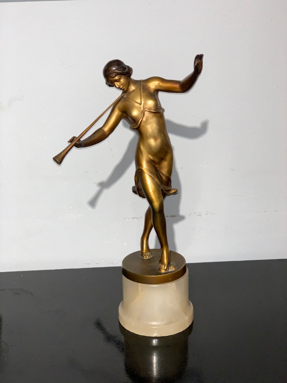 Art Deco Spelter figure  View III