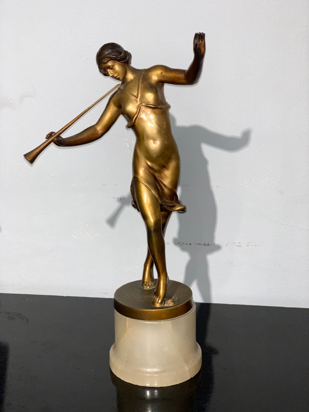 Art Deco Spelter figure  View IV