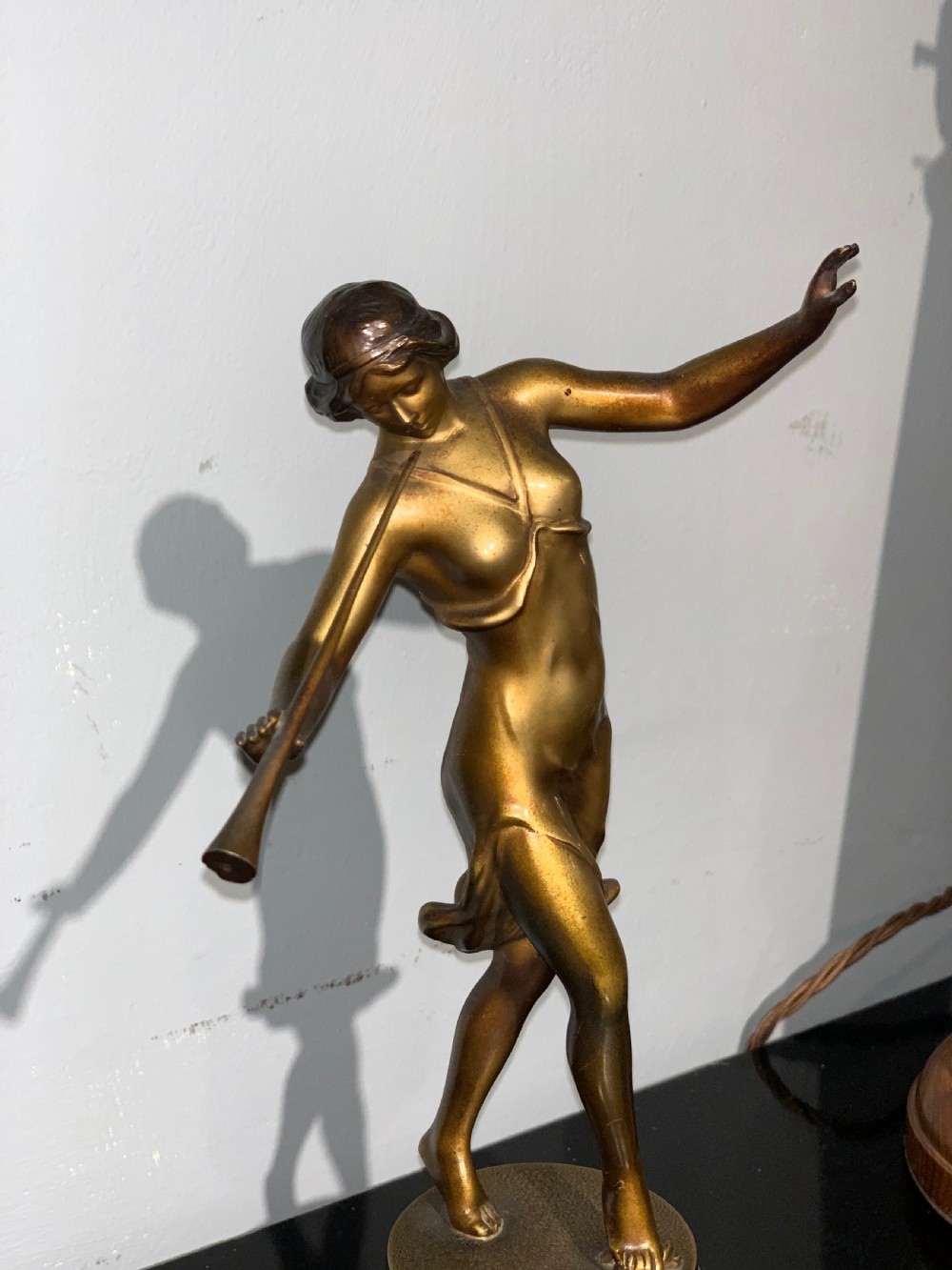 Art Deco Spelter figure  View V