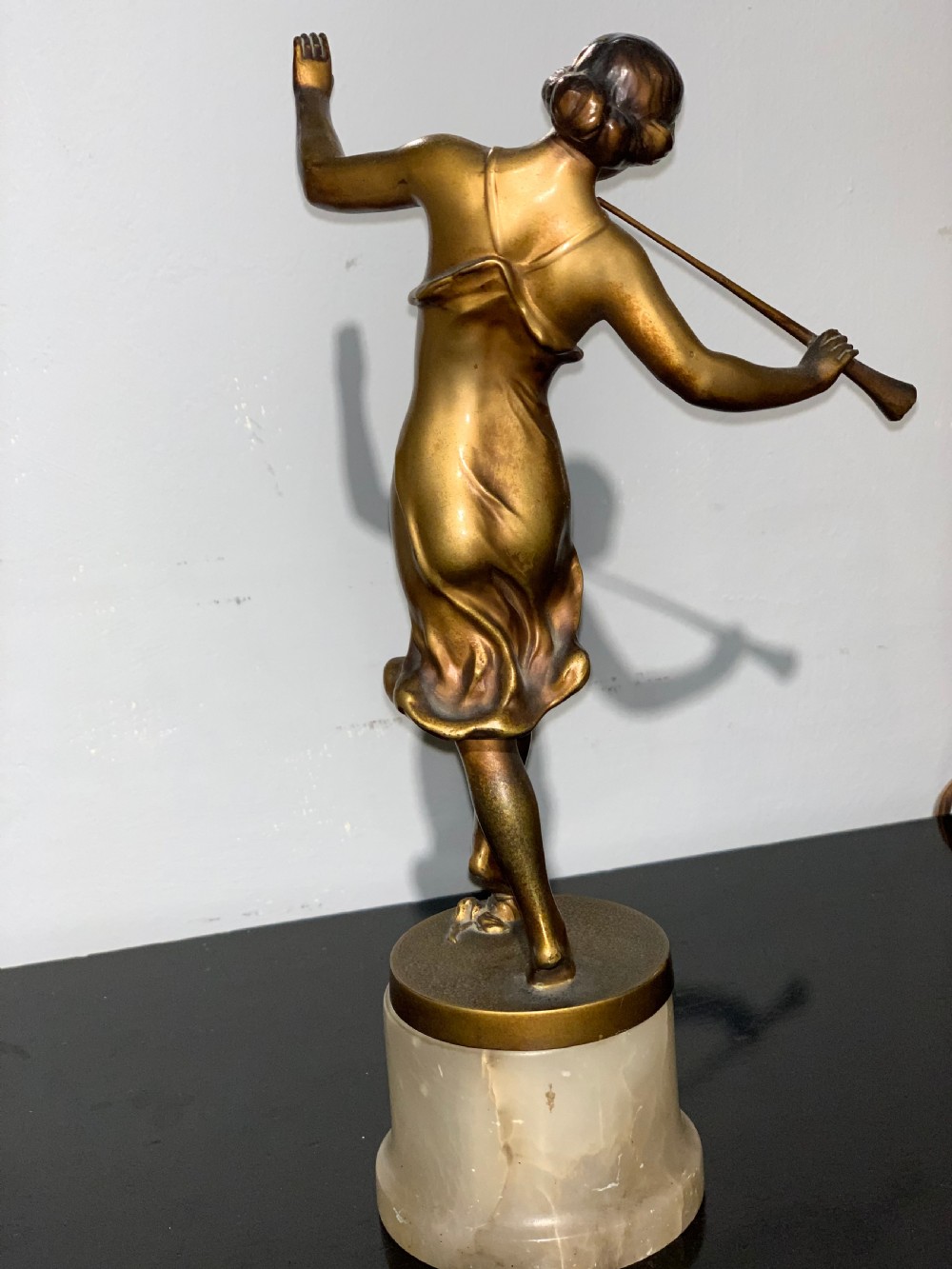 Art Deco Spelter figure  View VII