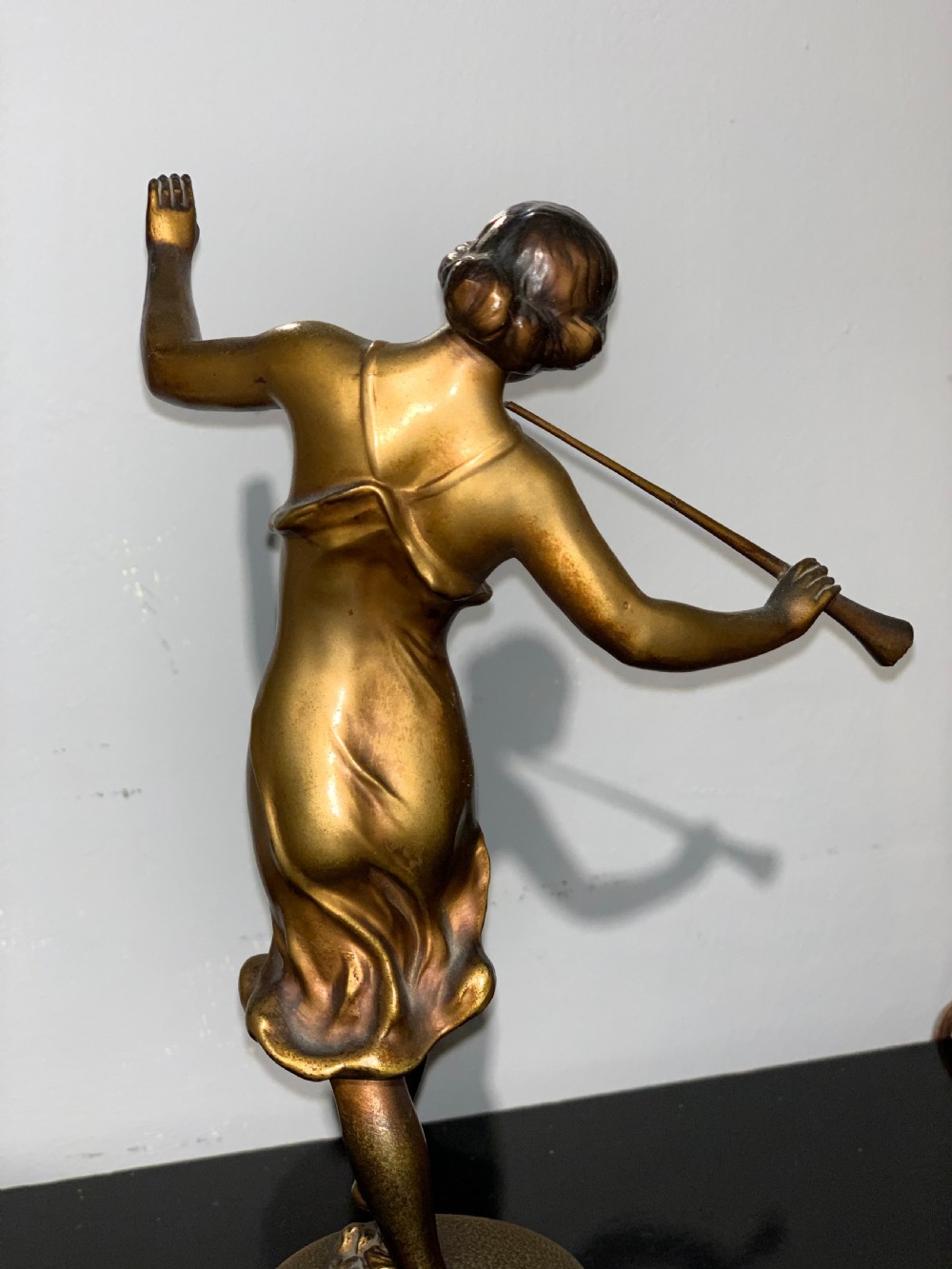 Art Deco Spelter figure  View VIII