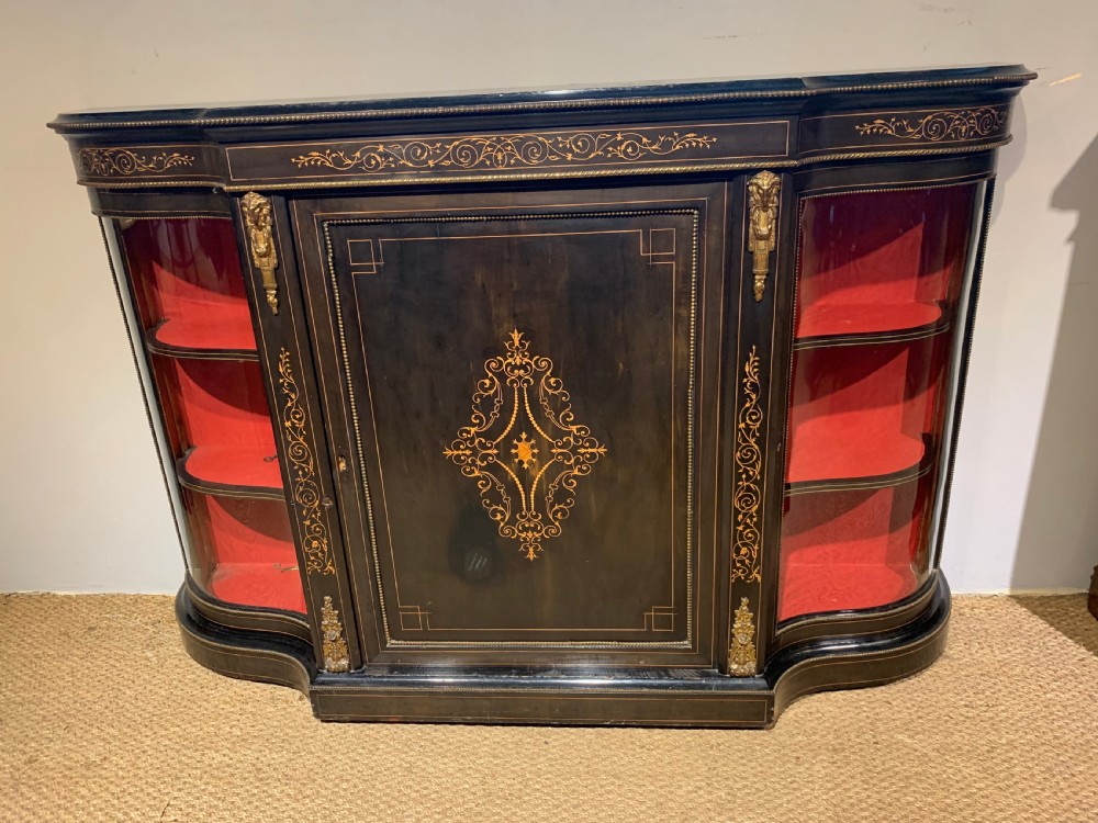 Victorian Ebonised Credenza