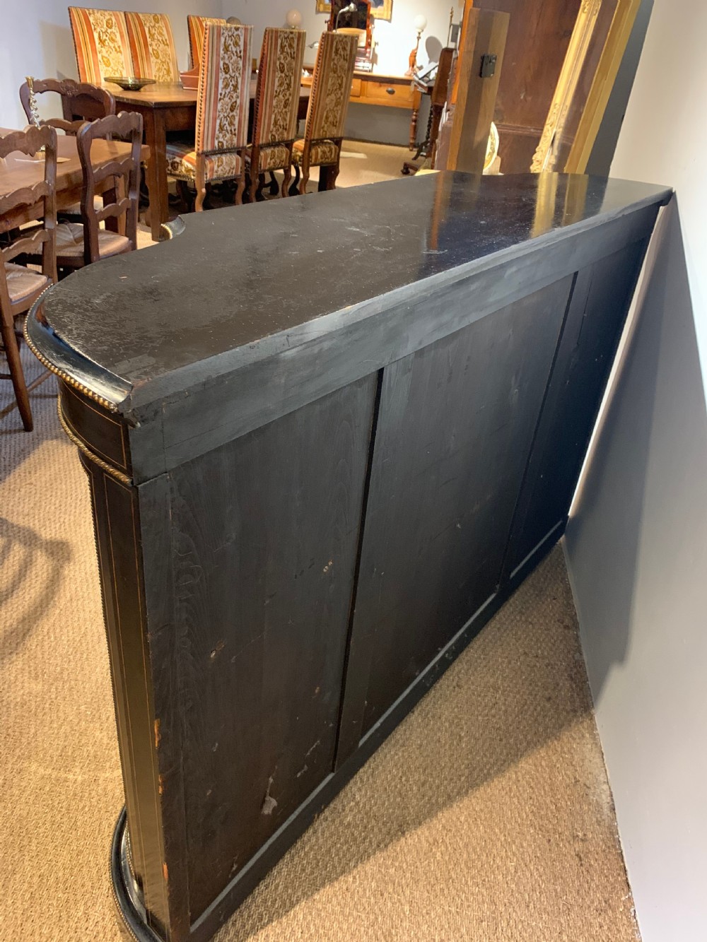 Victorian Ebonised Credenza View V