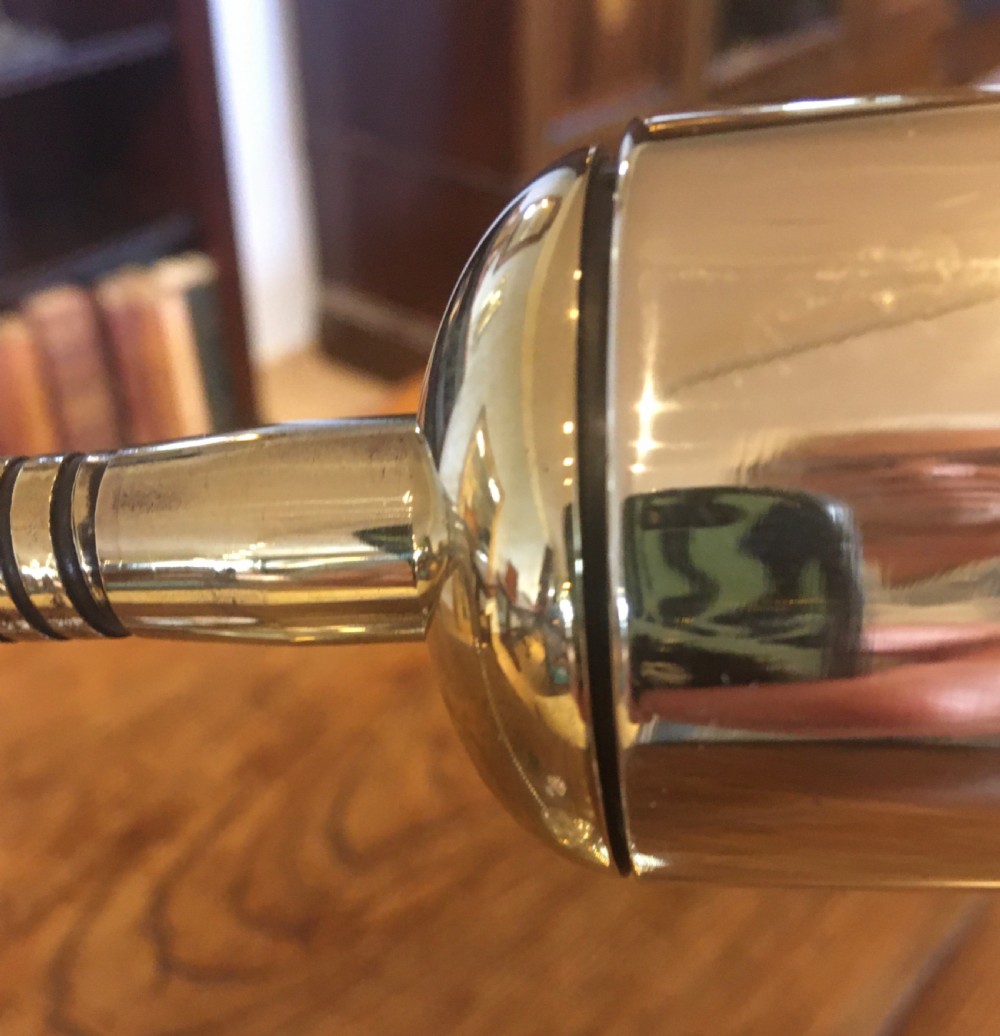 BRASS “SWAN NECK” ADJUSTABLE TABLE LAMP  View III