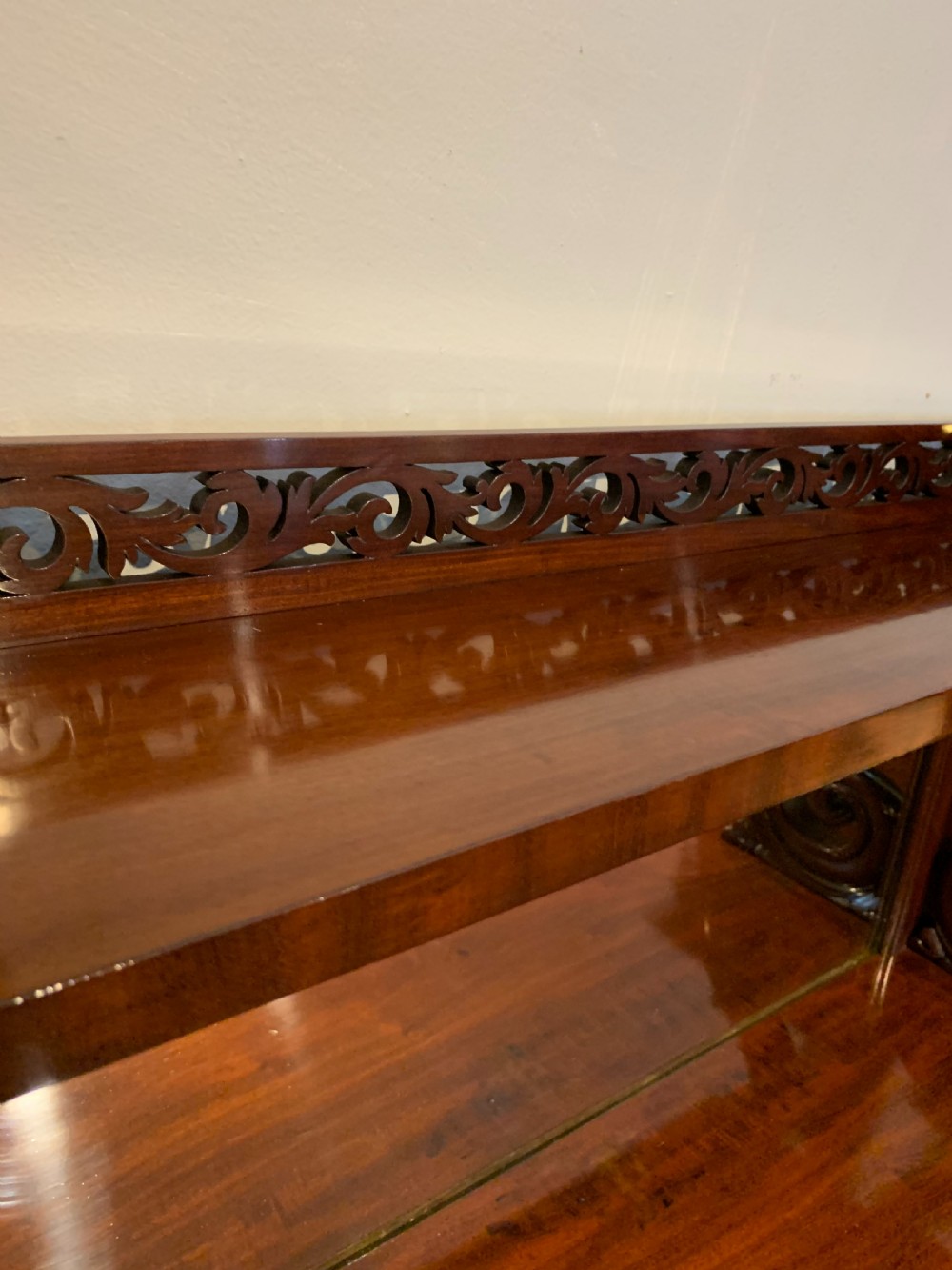 Victorian mahogany Chiffonier  View V
