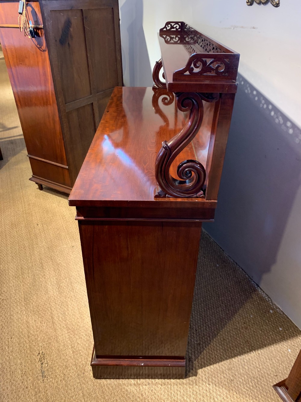 Victorian mahogany Chiffonier  View VI