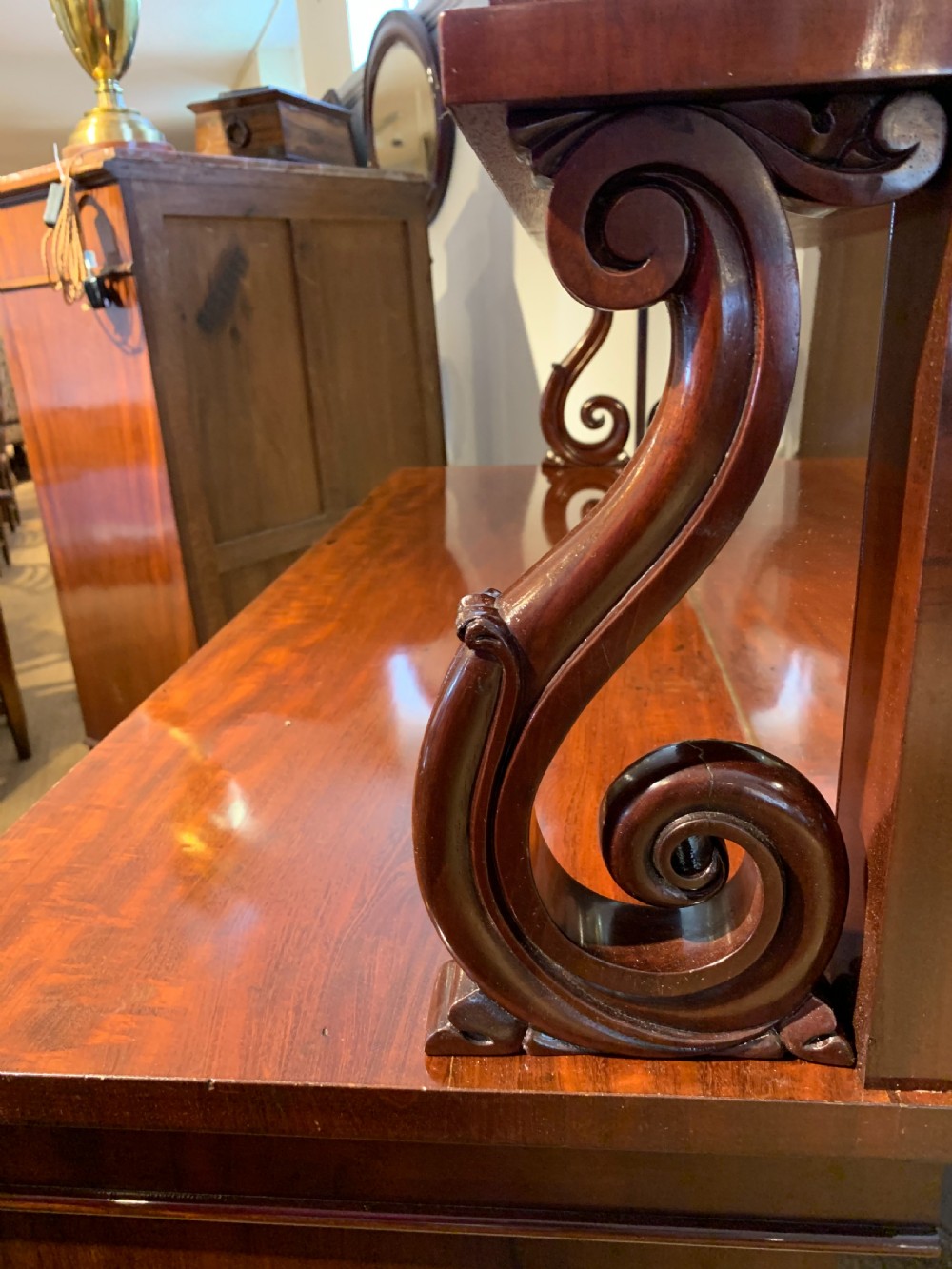 Victorian mahogany Chiffonier  View VII