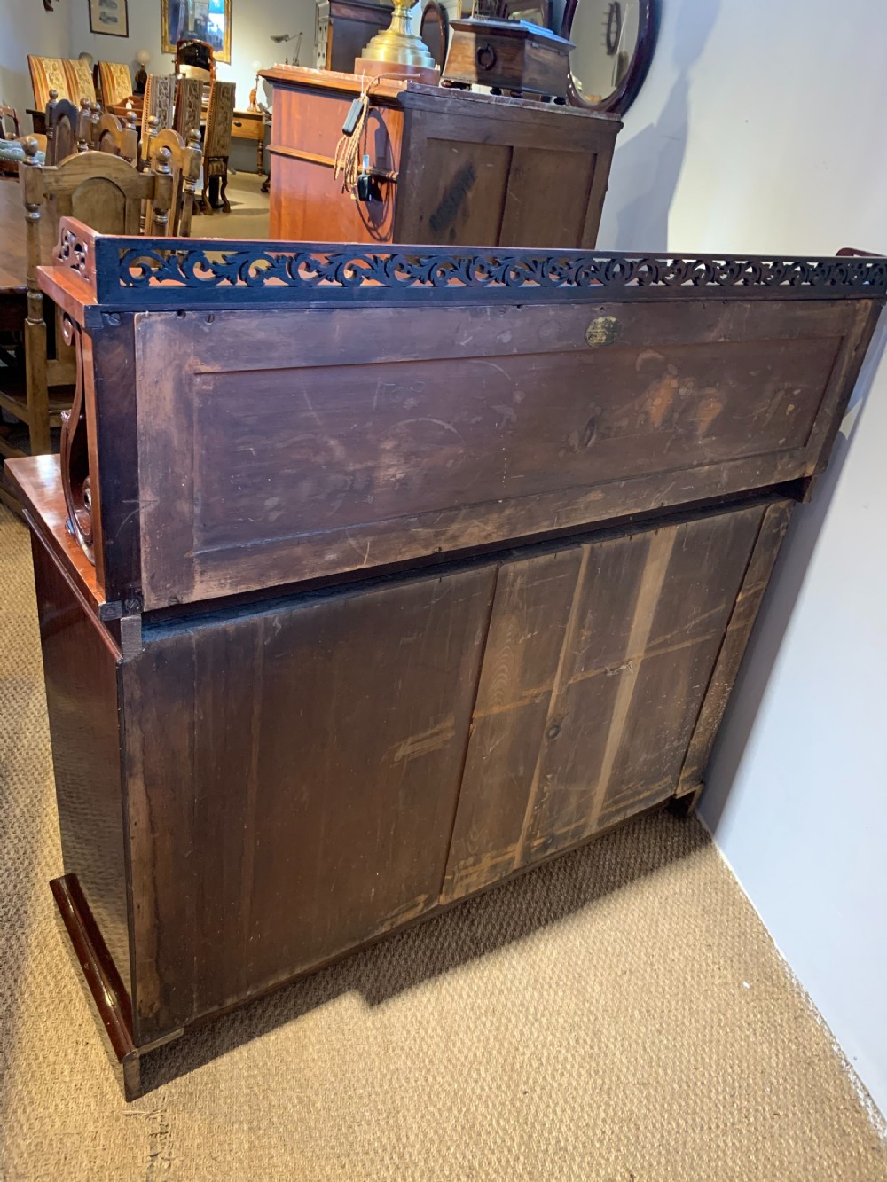 Victorian mahogany Chiffonier  View VIII