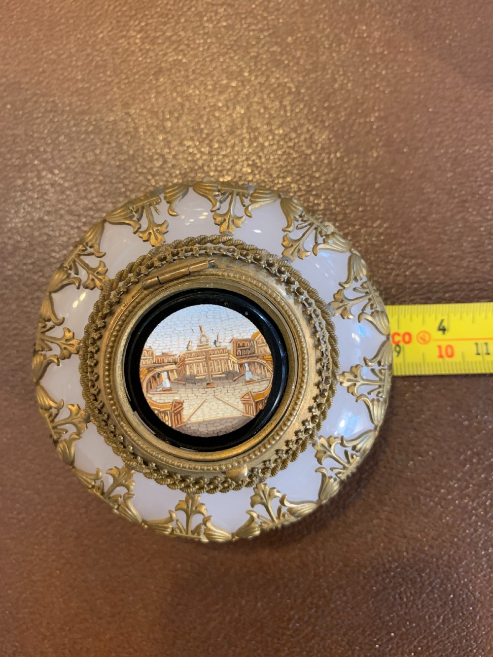 19th century paperweight  View V