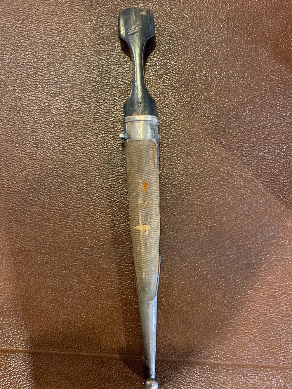 Small Russian dagger with silver mounts   View IX