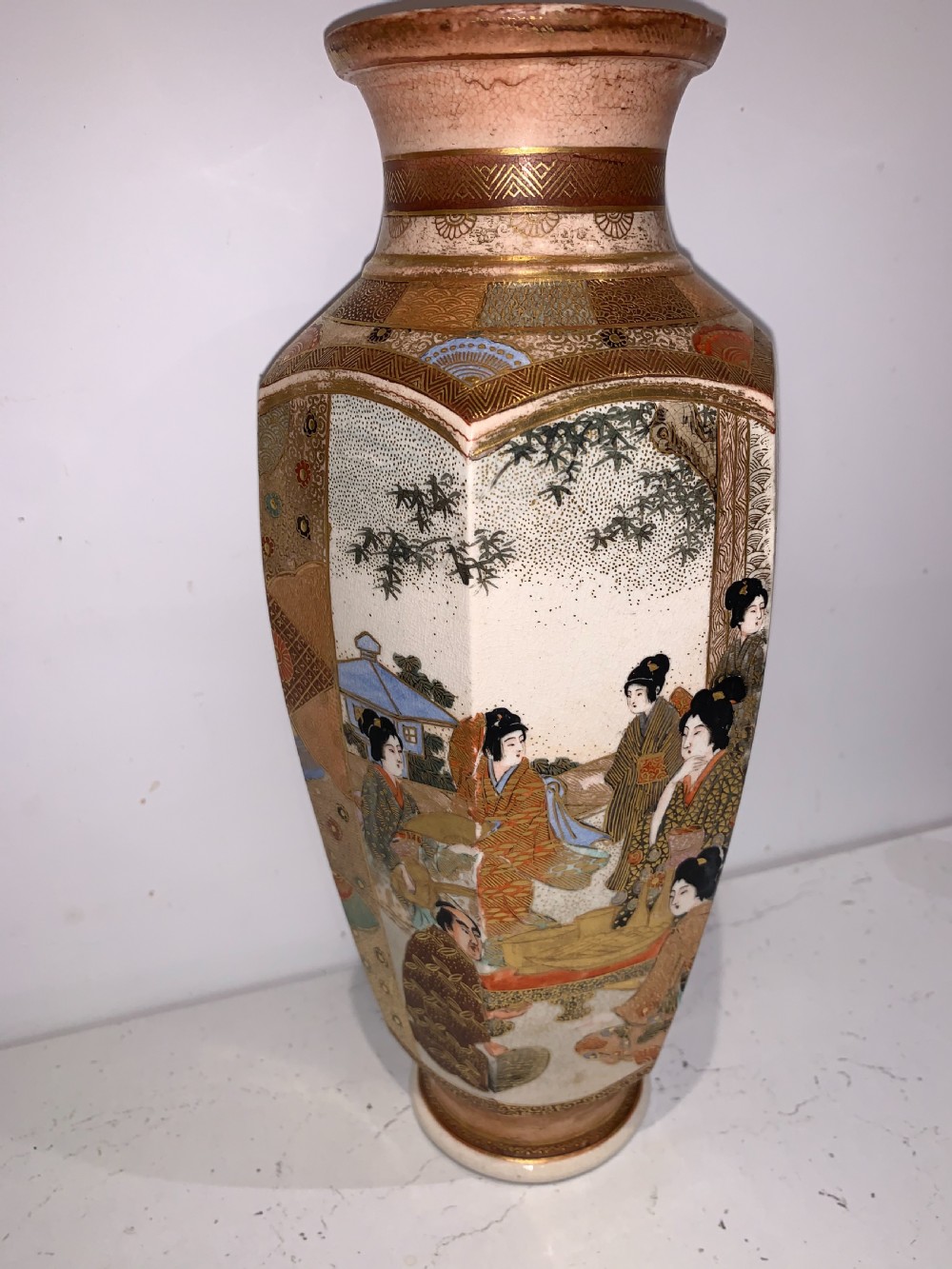 Large Satsuma Vase  View III