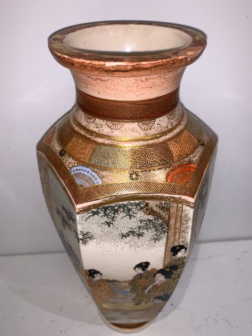 Large Satsuma Vase  View IV