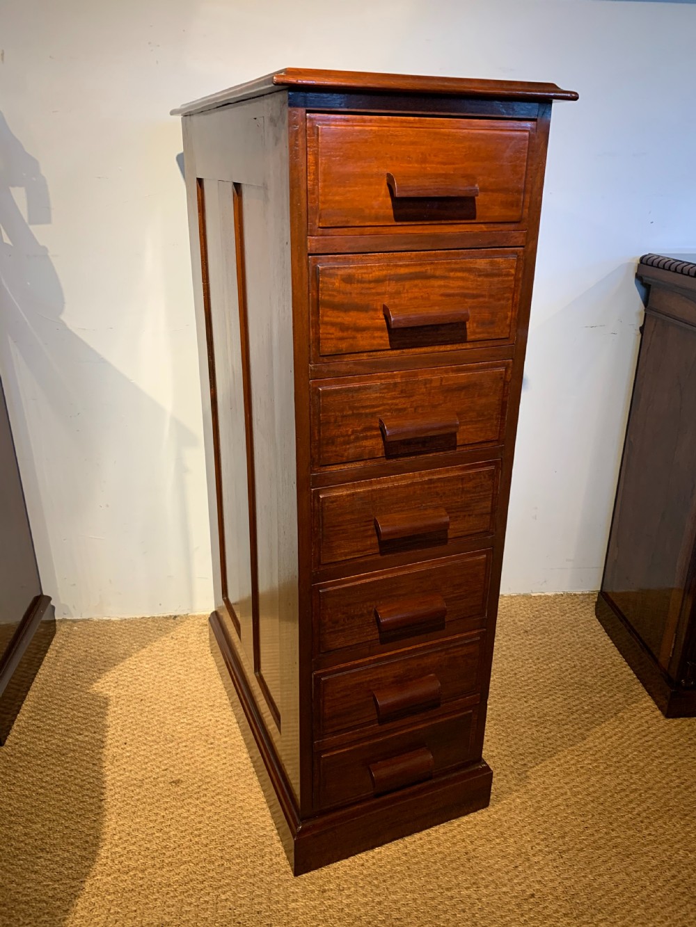 Edwardian Mahogany filing cabinet 