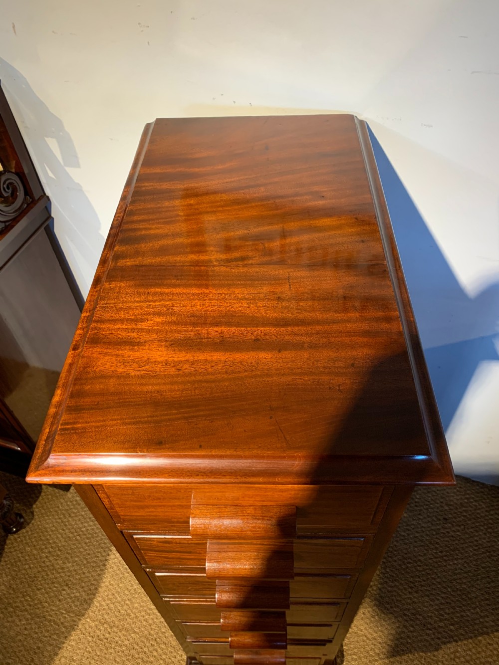 Edwardian Mahogany filing cabinet  View III
