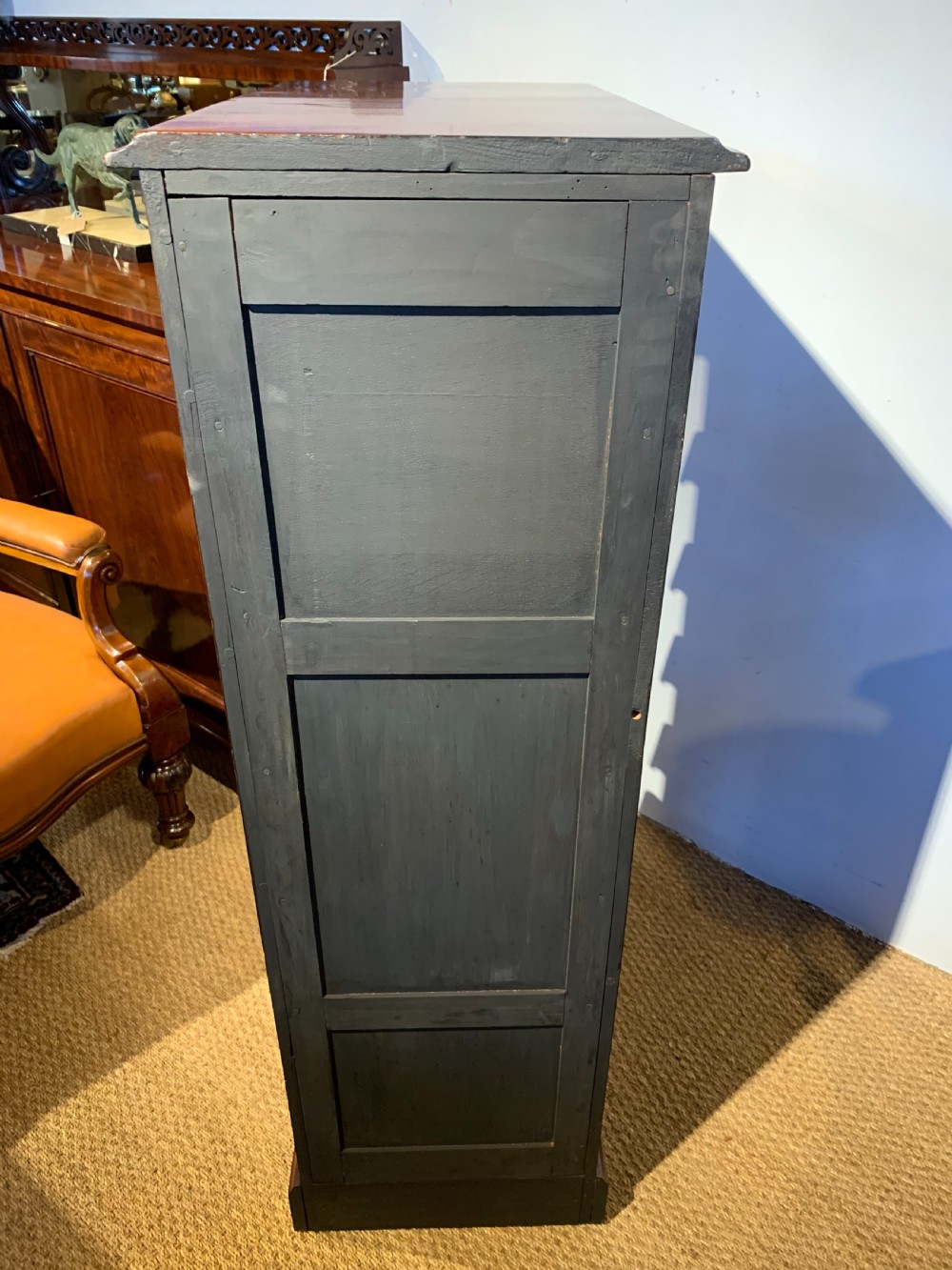 Edwardian Mahogany filing cabinet  View VI