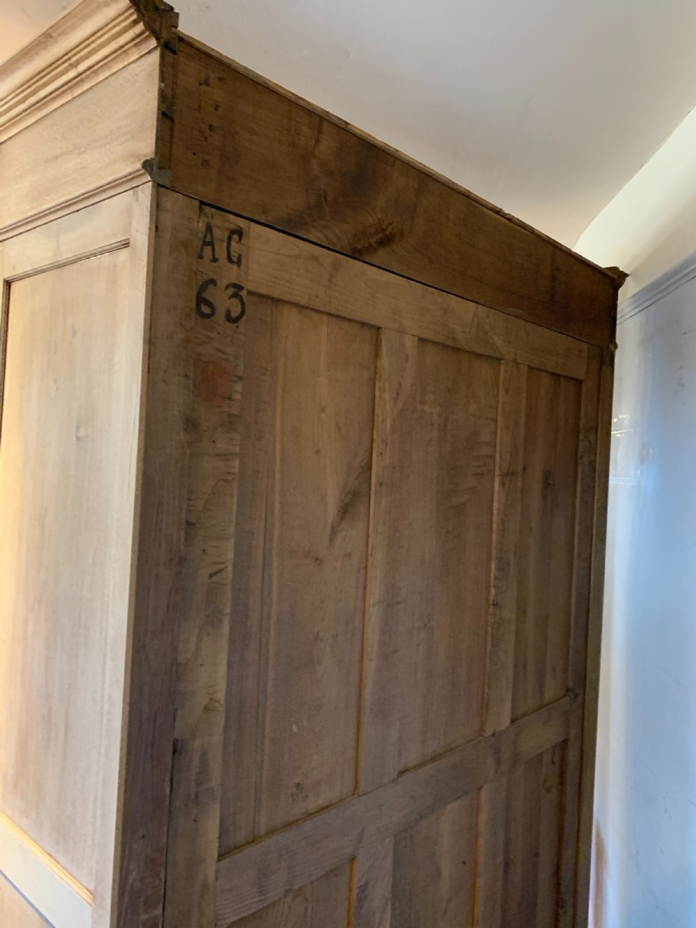 Walnut 2 door bookcase  View VIII
