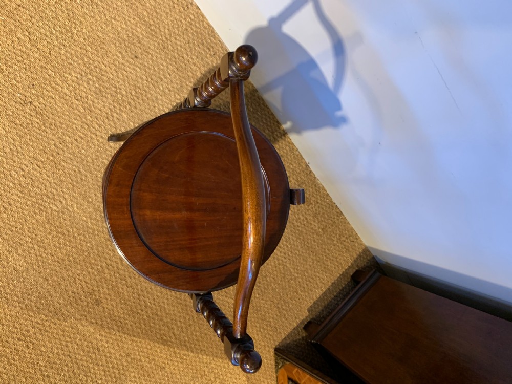 Edwardian mahogany cake stand  View IV