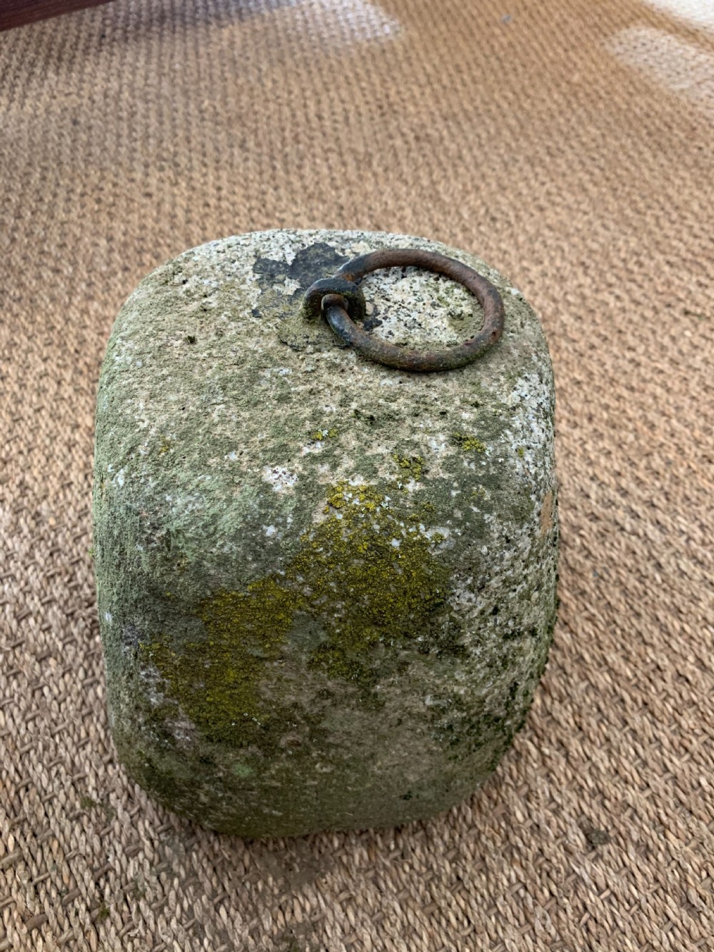 Antique Granite tethering block  View III