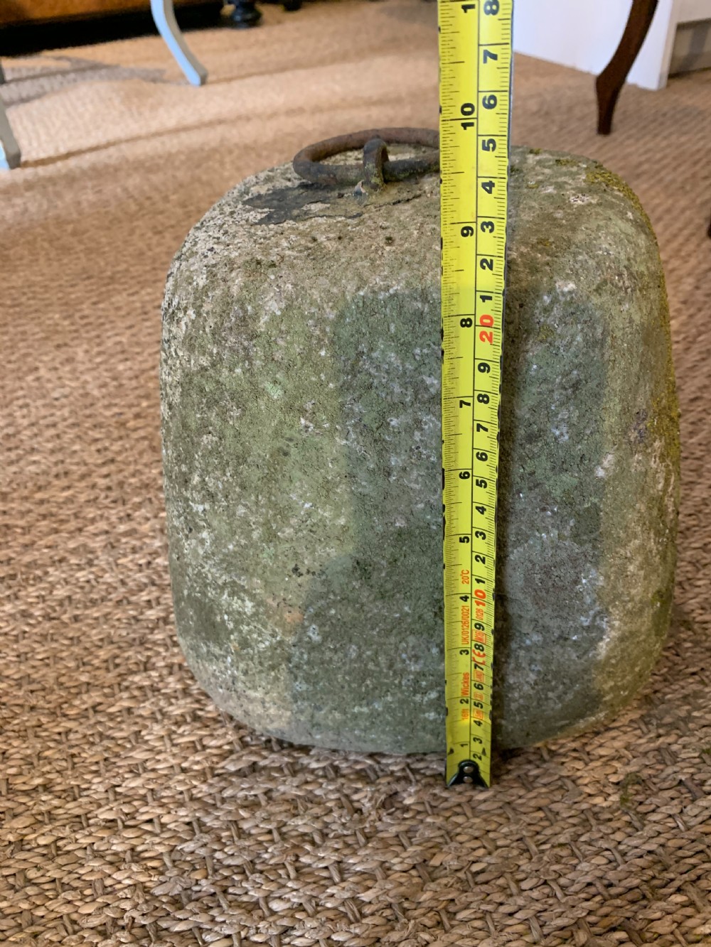 Antique Granite tethering block  View IV