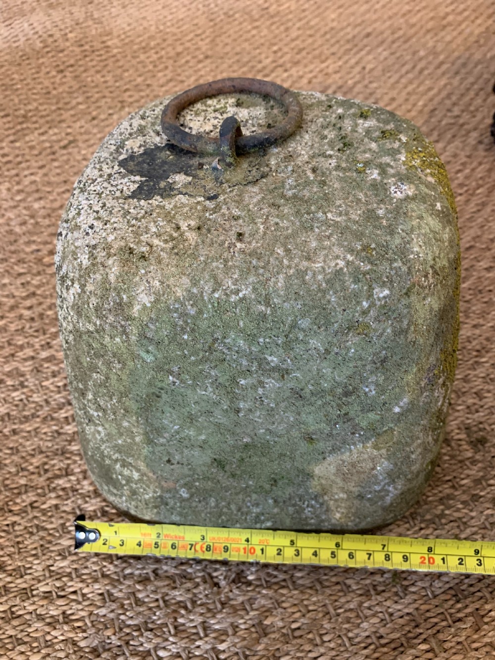 Antique Granite tethering block  View V