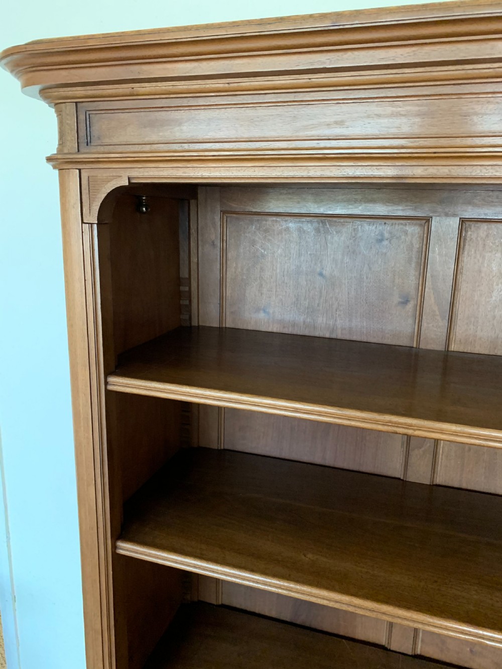 Walnut bookcase  View III
