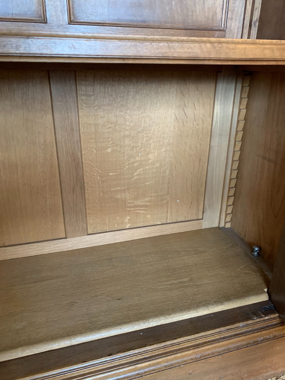 Walnut bookcase  View VI