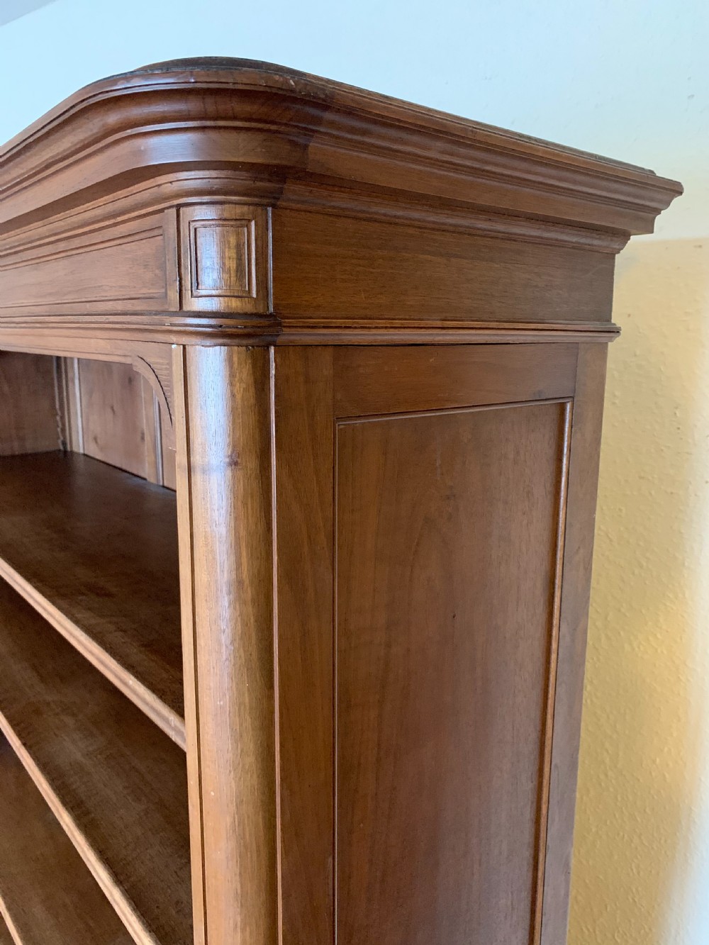 Walnut bookcase  View VIII