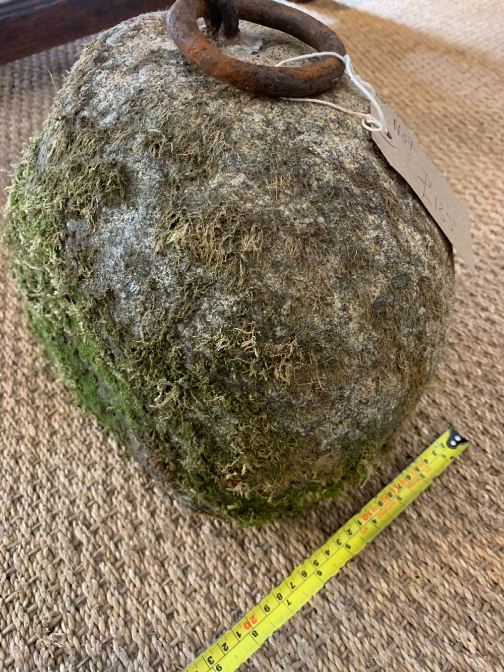 Antique Tethering block  View III