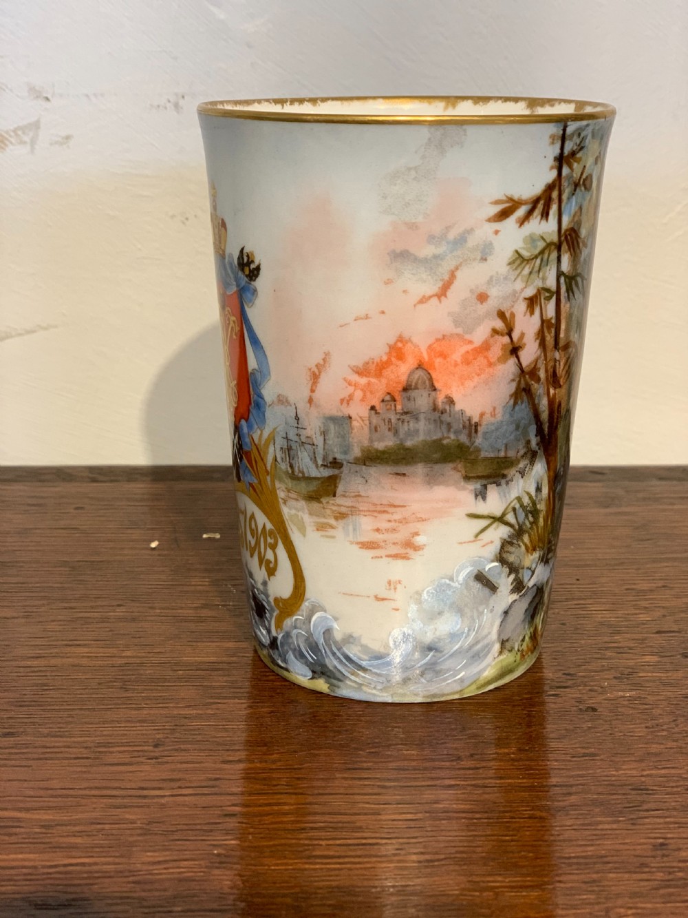 Russian Porcelain Beaker  View II