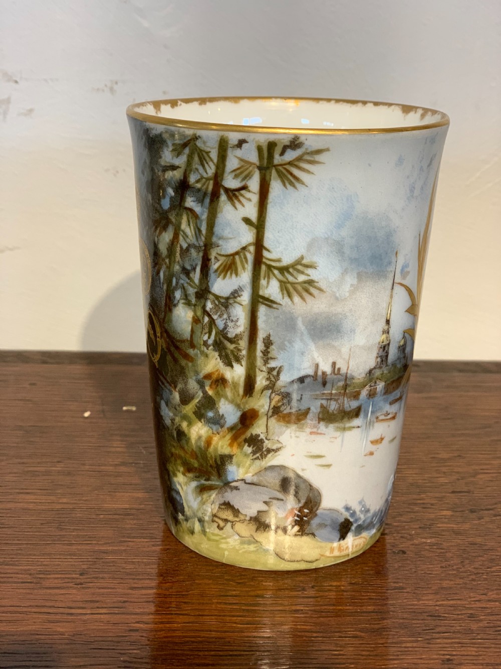 Russian Porcelain Beaker  View IV