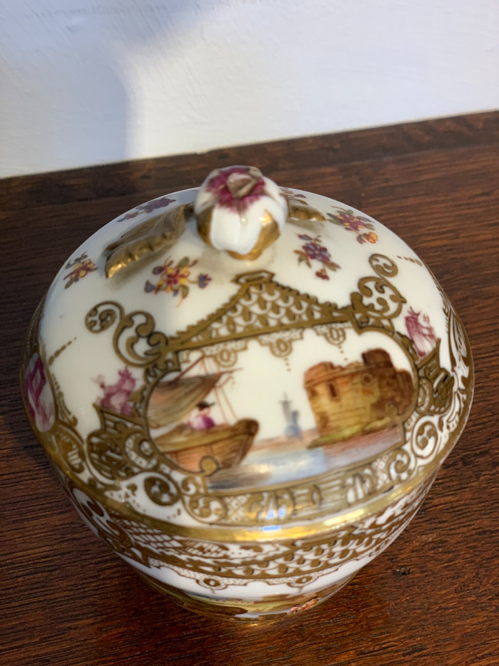 Meissen cup and cover   View II